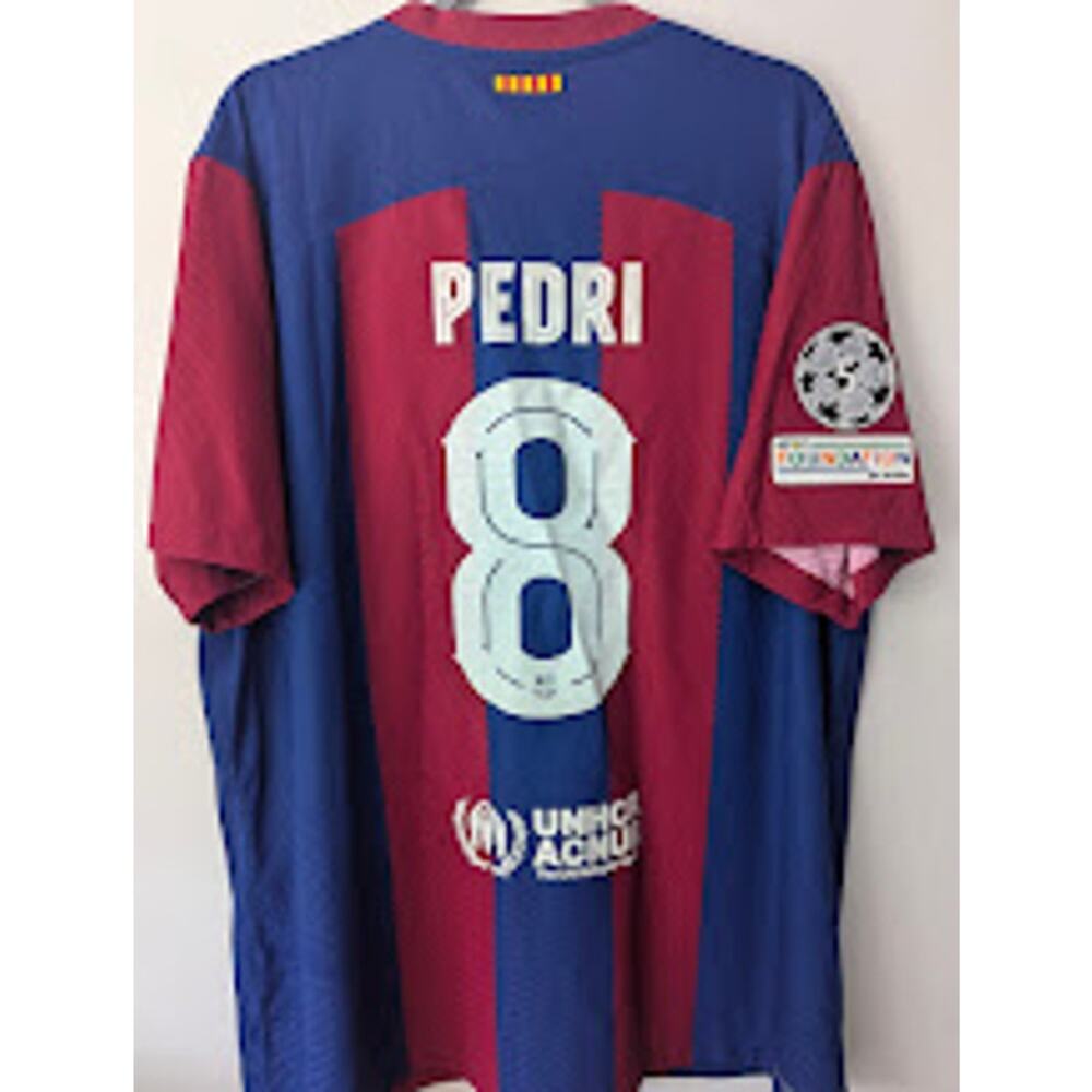 Barcelona 2023-24 Pedri ADV Jersey XXL UCL Shirt